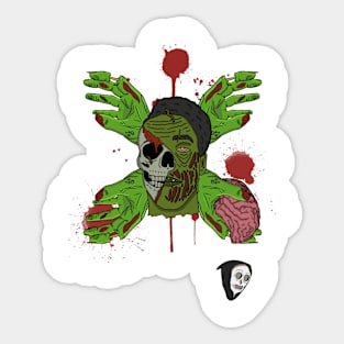 Zomb Sticker